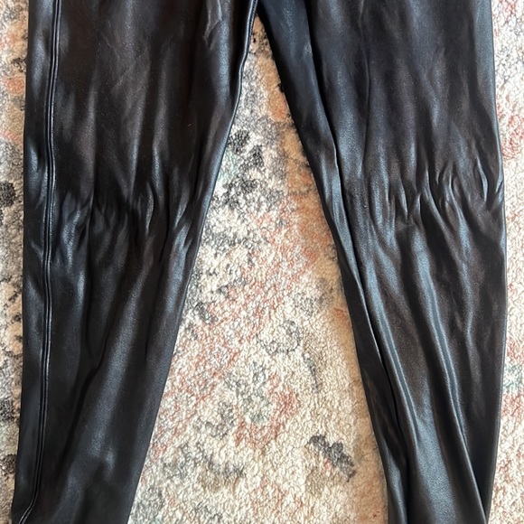 Spanx Faux Leather Leggings - Picture 2 of 5